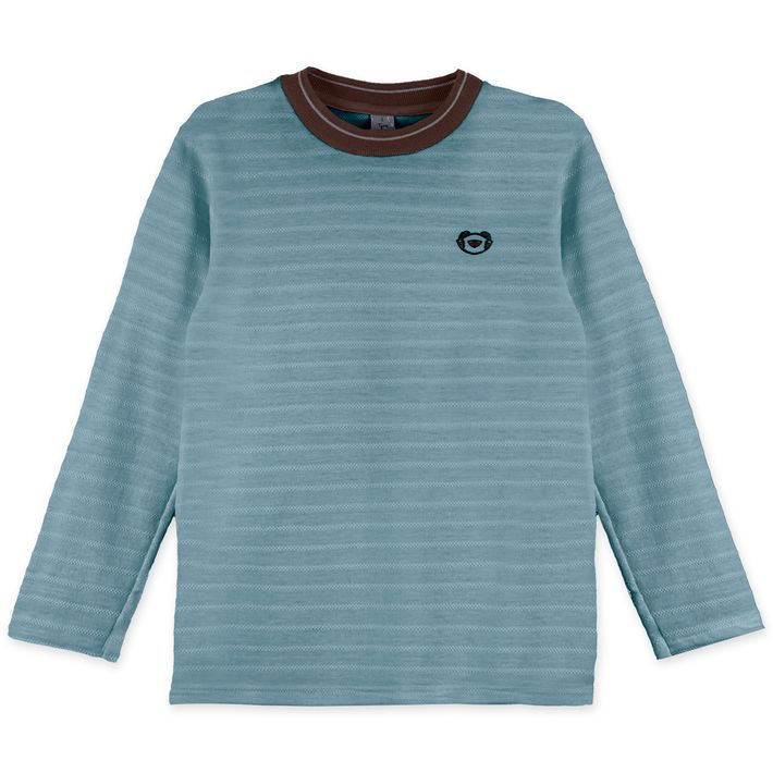 Camiseta-Jacquard-Manga-Longa-Infantil-Masculino-Tigor-T.-Tigre