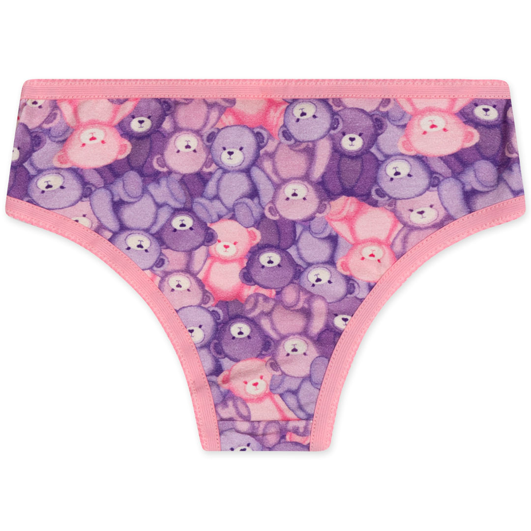 Kit Calcinha Bebê Feminino Marisol