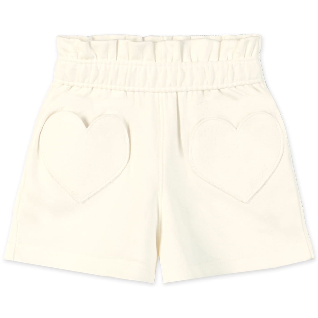 Shorts Coração Infantil Feminino Marisol